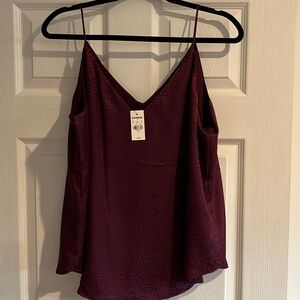 Express leopard downtown cami size large